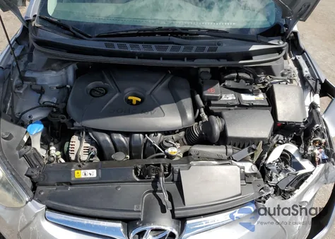 2016 Hyundai Elantra Se from USA, damaged, VIN 5NPDH4AE4GH748842